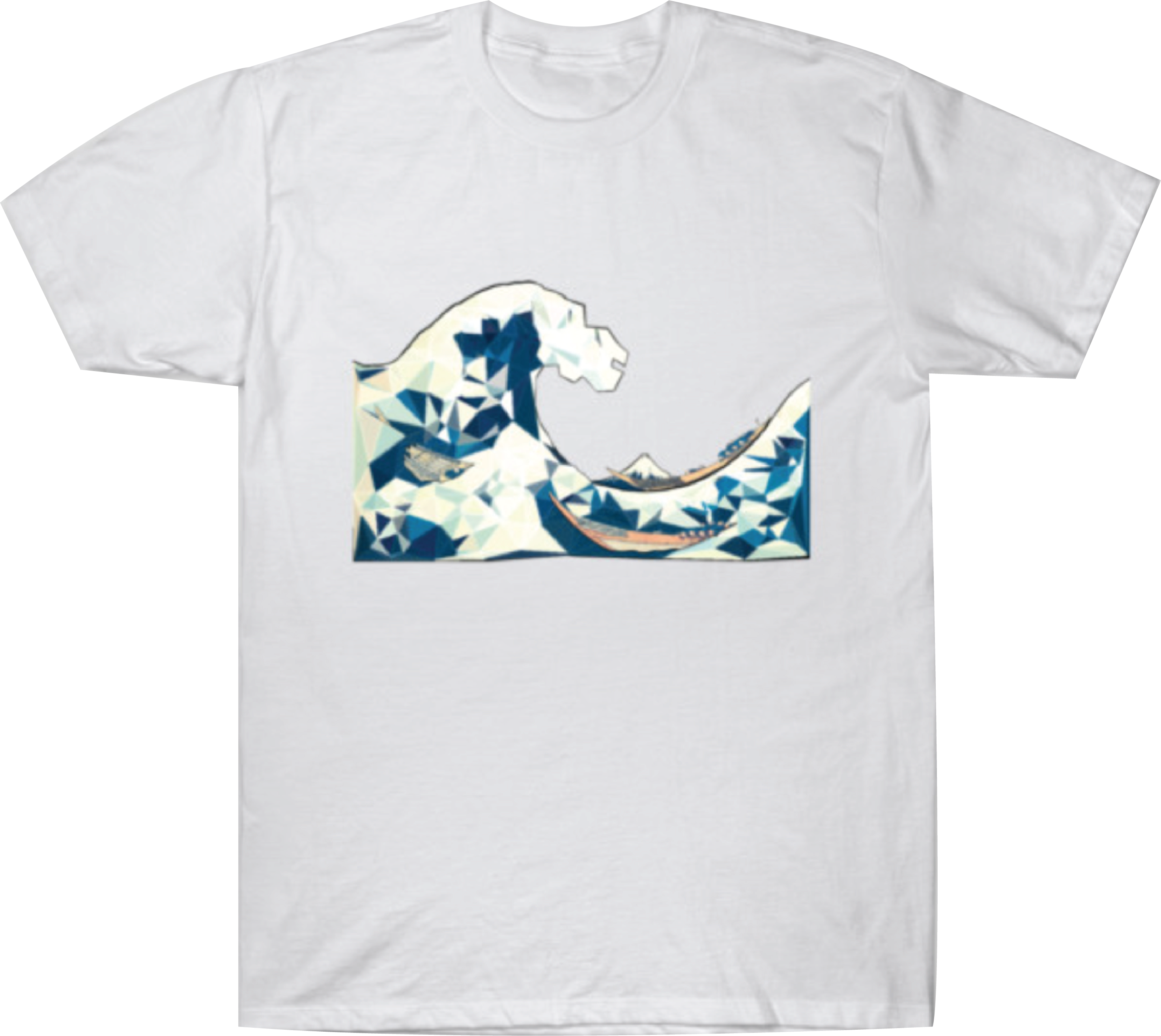 Wave Triangle Mosaic T-Shirt